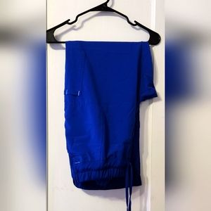 Scrubstar Performance pants.  Royal blue size xl